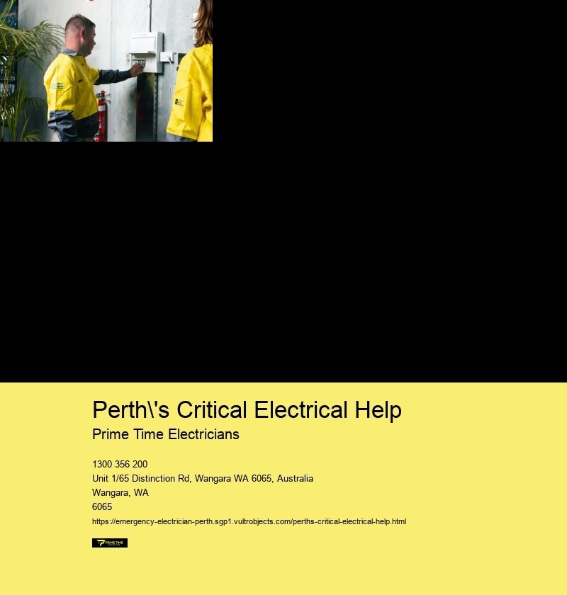 24/7 Electrical Emergency Help in Perth