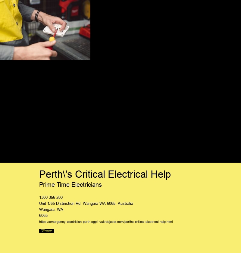 Perth’s 24/7 Electrician Emergency Team