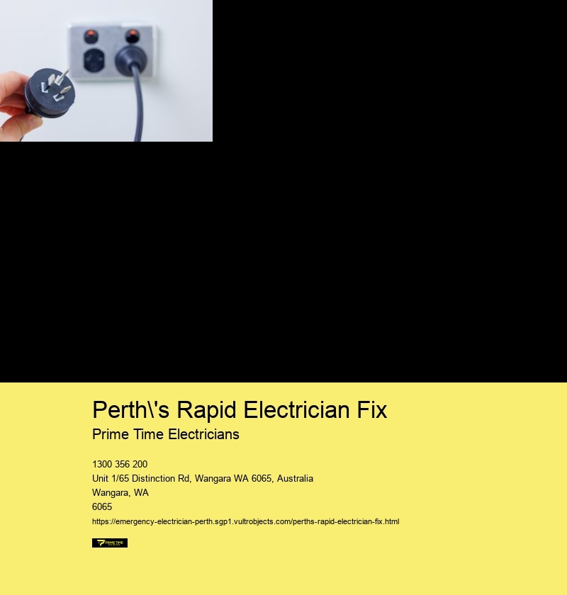 Perth's Rapid Electrician Fix
