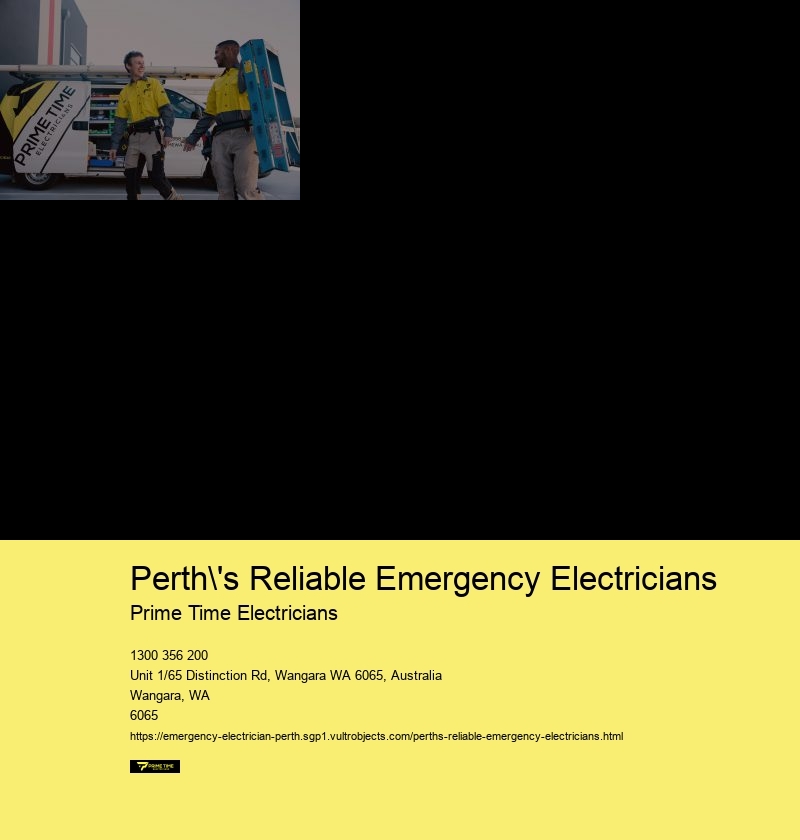 Perth's Emergency Electrician: Ready Anytime