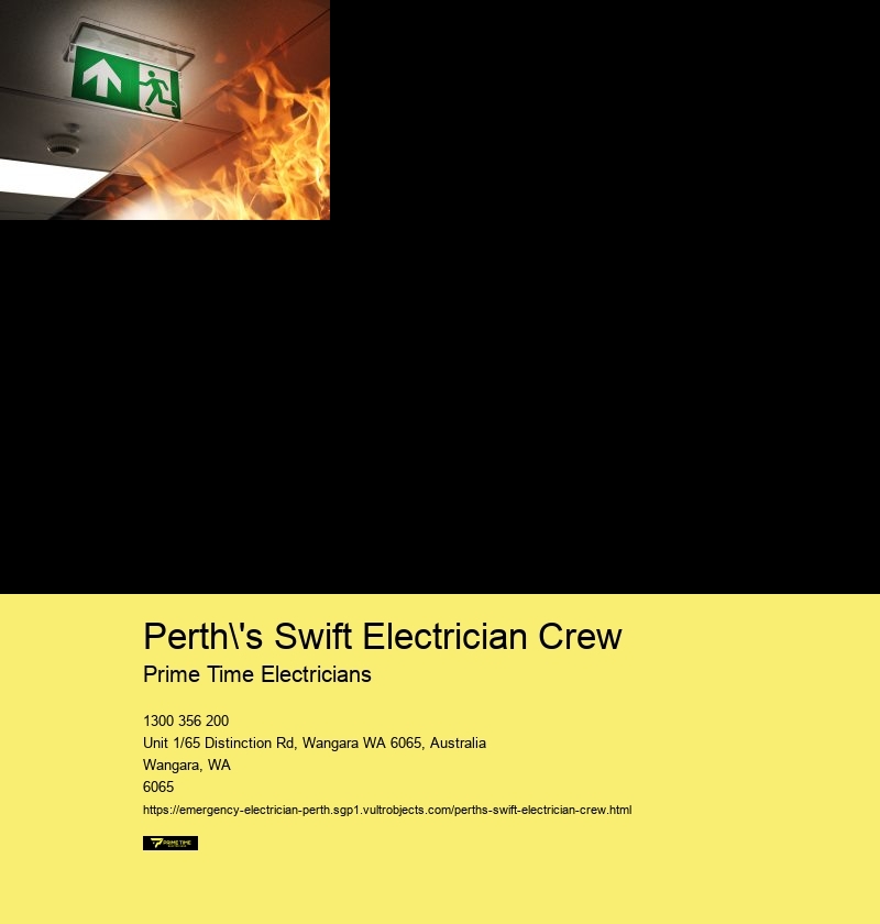 Dependable Emergency Electrician Service Perth