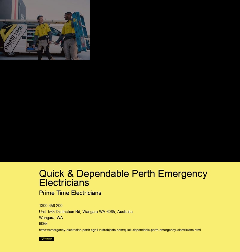24/7 Emergency Response Electrician in Perth