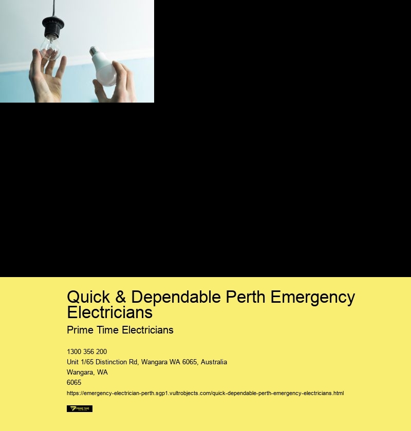 Perth Emergency Electrician: Trusted Expertise