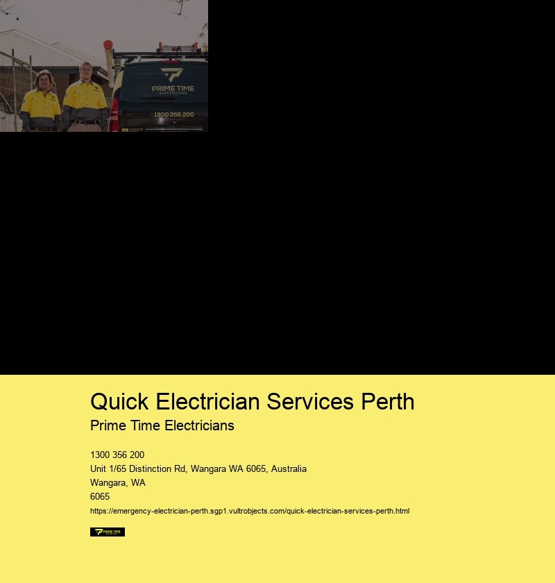 Quick Electrician Services Perth
