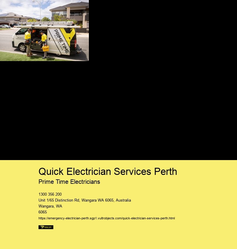 Dependable Emergency Electrician in Perth