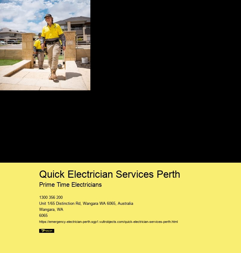 Emergency Electrical Support by Perth Electricians