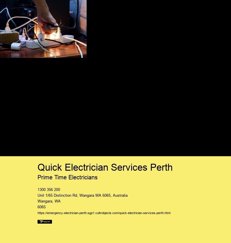 Reliable Perth Electrician for Urgent Needs