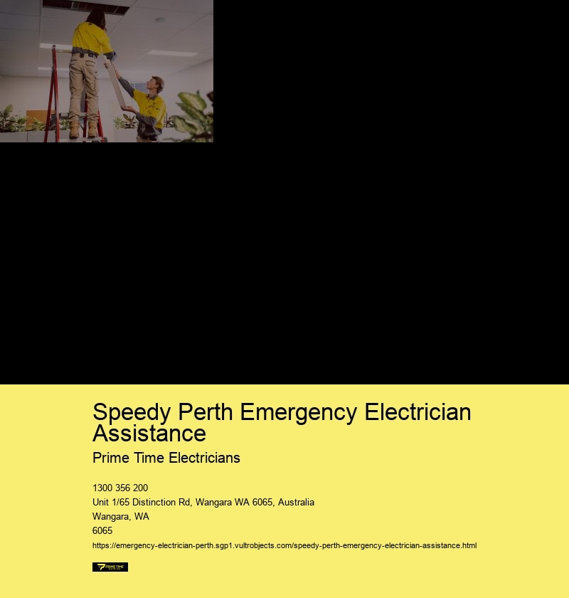 Perth’s 24-Hour Emergency Electrician Service