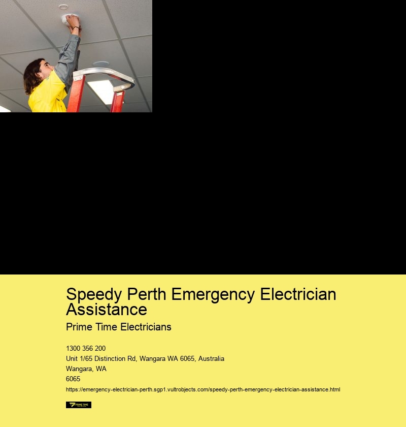 Reliable Emergency Electrician Service Perth