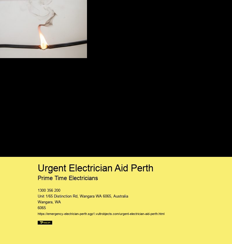 Urgent Electrician Aid Perth